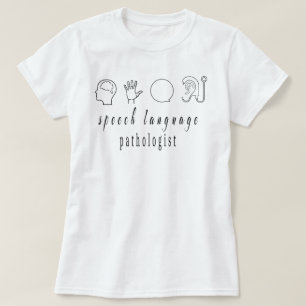 Sprachpathologe Shirt Speech Therapist