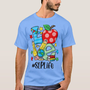 Sprachpathologe SLP Erster letzter 100 Tag T-Shirt