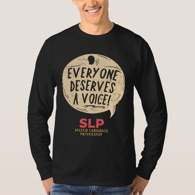 Sprachpathologe SLP T-Shirt (Vorderseite)