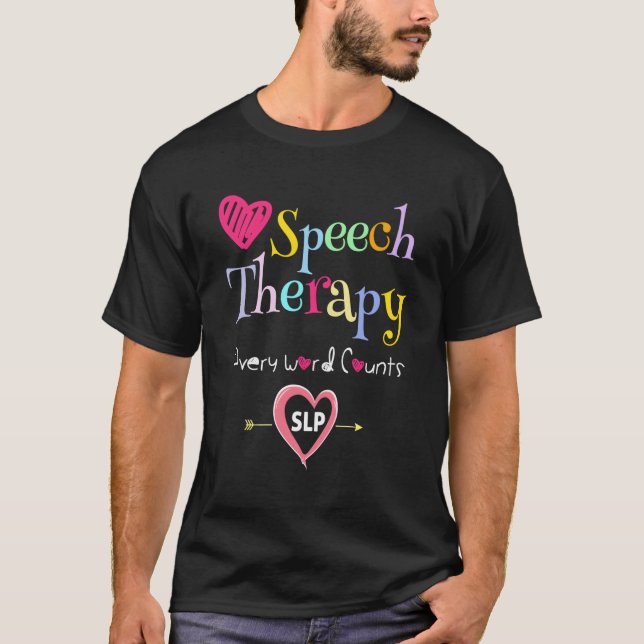 Sprachpathologe Sprachtherapie T-Shirt (Vorderseite)