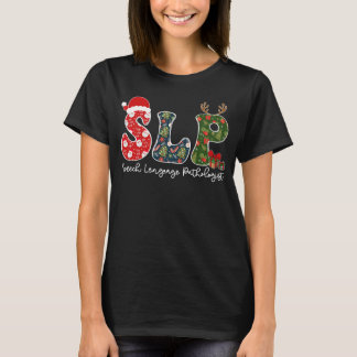 Sprachpathologe Weihnachten SLP Xmas T-Shirt