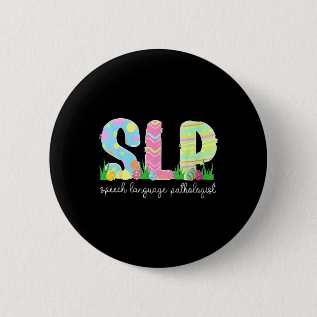 Sprachpathologie - Ostersprachentheorie Button (Vorderseite)