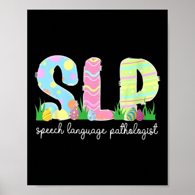 Sprachpathologie - Ostersprachentheorie Poster (Vorne)