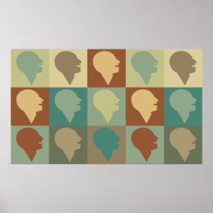 Sprachpathologie Pop Art Poster