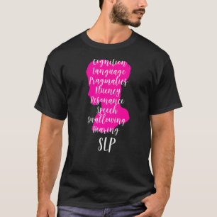 Sprachpathologie-Therapie Autismus-Bewusstseinsmon T-Shirt