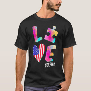 Sprachpathologie-Therapie-Rätsel Autismus-Bewussts T-Shirt