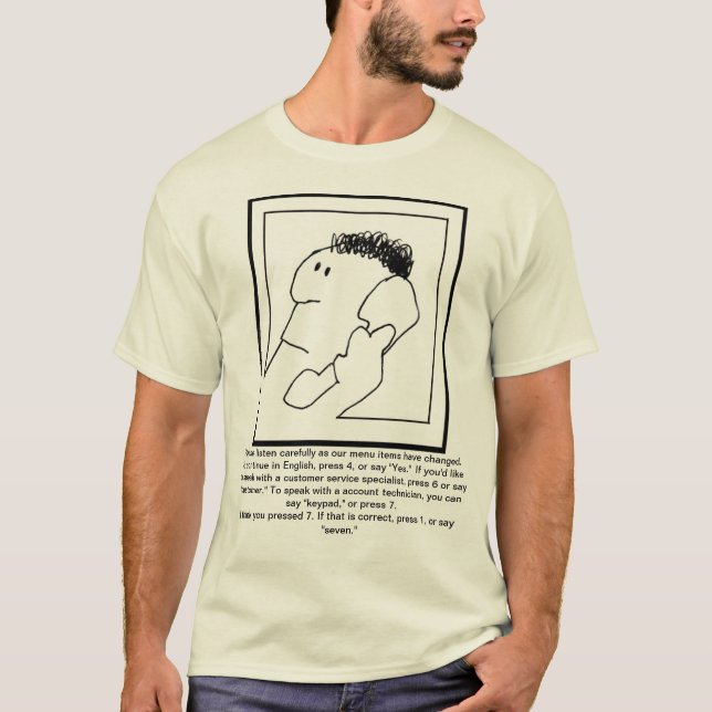 Sprachpost-T - Shirt (Vorderseite)