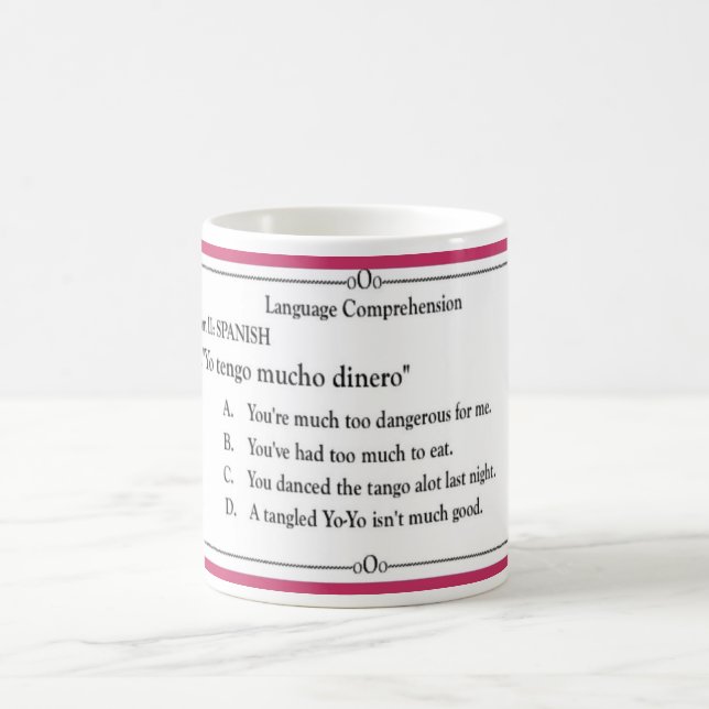 Sprachsammlung - spanisches #2 tasse (Mittel)