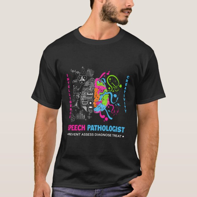 Sprachtherapeut spricht Sprachpathologe Slp T-Shirt (Vorderseite)