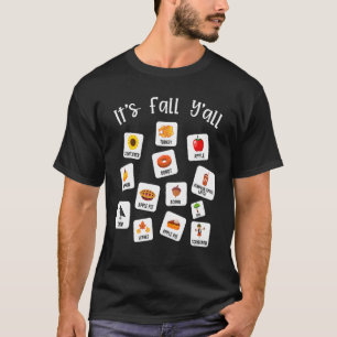Sprachtherapie Aac Slp Herbst Sprach Sprachpatholo T-Shirt