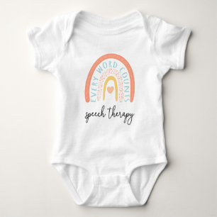 Sprachtherapie II - Jedes Wort zählt Baby Strampler