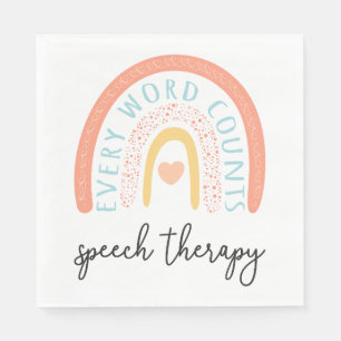 Sprachtherapie II - Jedes Wort zählt Serviette