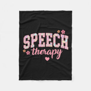 Sprachtherapie Osterkommunikationstherapeut Slp Fleecedecke