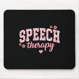 Sprachtherapie Osterkommunikationstherapeut Slp Mousepad