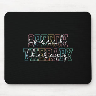 Sprachtherapie Sprachpathologe Therapeut Slp Mousepad