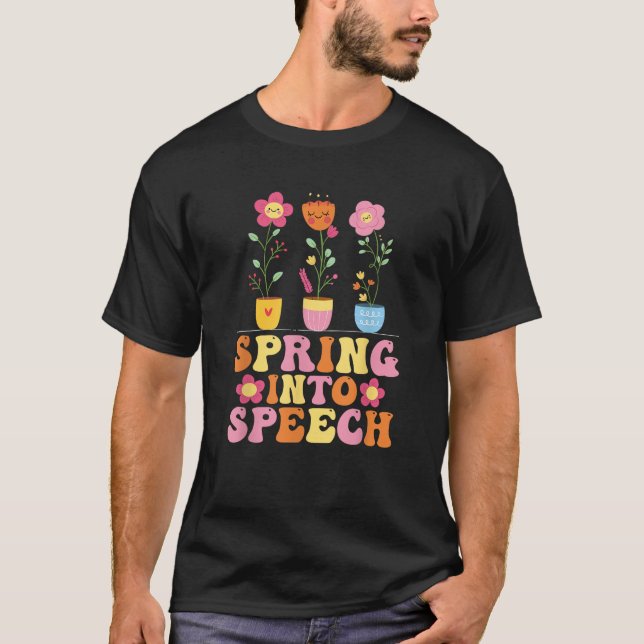 Sprachtherapie Sprachpathologie CCC SLP S T-Shirt (Vorderseite)