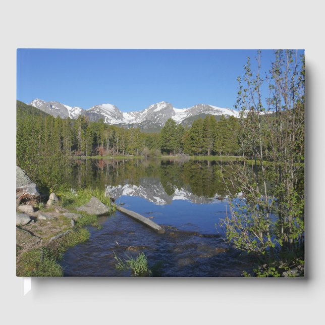 Sprague Lake II im Rocky Mountain National Park Gästebuch (Vorderseite)
