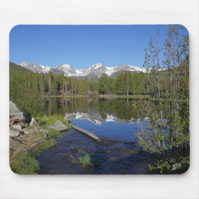 Sprague Lake II im Rocky Mountain National Park Mousepad (Vorne)