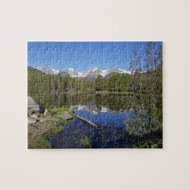 Sprague Lake II im Rocky Mountain National Park Puzzle (Horizontal)
