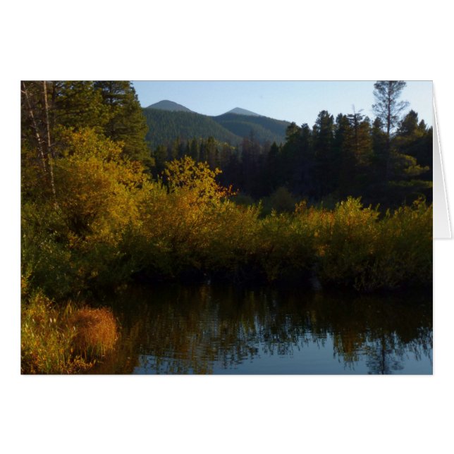 Sprague Lake im Herbst (Vorderseite (Horizontal))