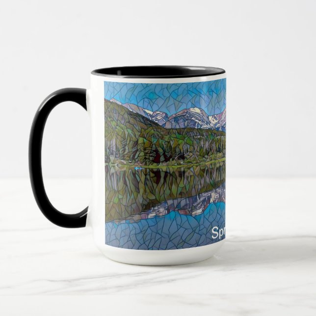 Sprague Lake in Rocky Mountains National Park Tasse (Links)