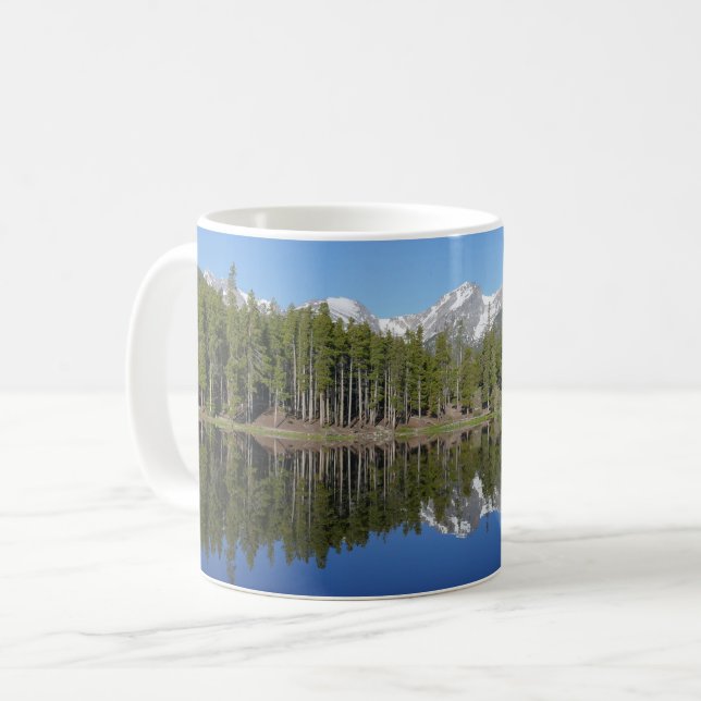 Sprague Lake Reflection Kaffeetasse (Vorderseite Links)