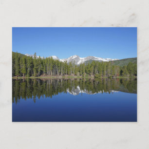 Sprague Lake Spiegelung Postkarte