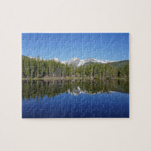 Sprague Lake Spiegelung Puzzle