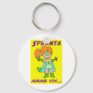 spranta Esperanto amas vin Schlüsselanhänger