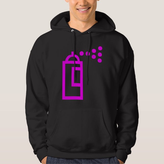 Spray Can-Symbol Hoodie (Vorderseite)