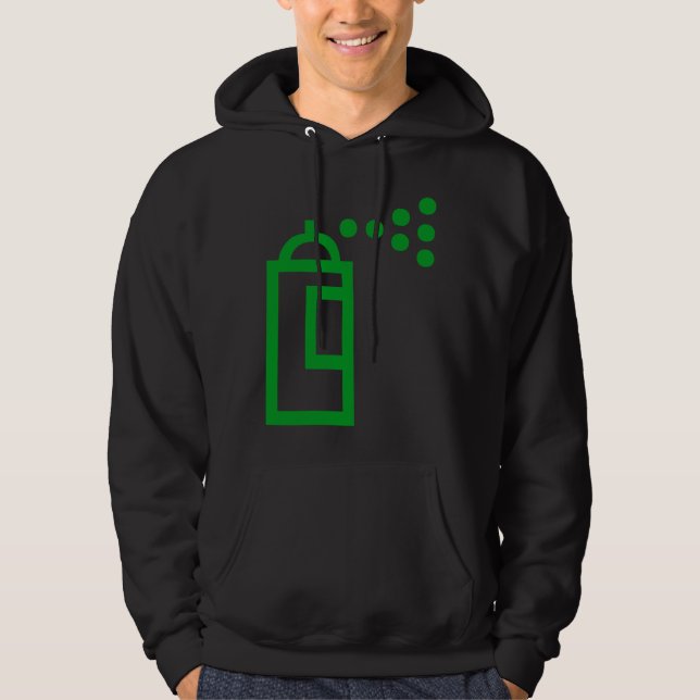 Spray Can-Symbol Hoodie (Vorderseite)