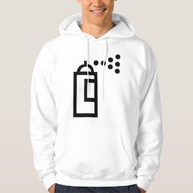 Spray Can-Symbol Hoodie (Vorderseite)