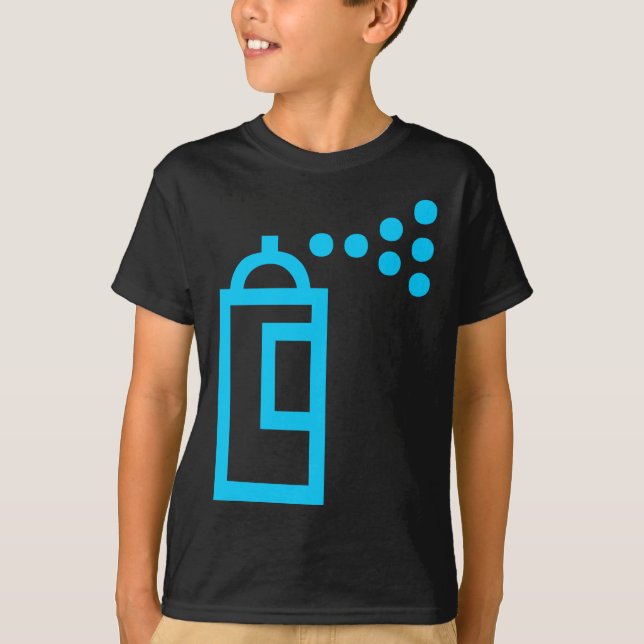 Spray Can-Symbol T-Shirt (Vorderseite)