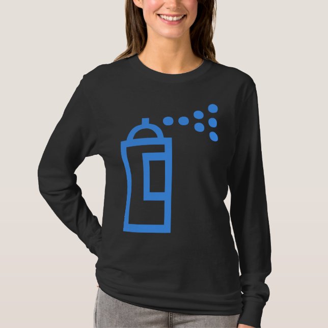 Spray Can-Symbol T-Shirt (Vorderseite)