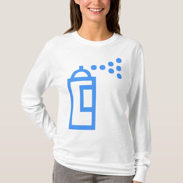 Spray Can-Symbol T-Shirt (Vorderseite)