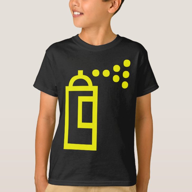 Spray Can-Symbol T-Shirt (Vorderseite)