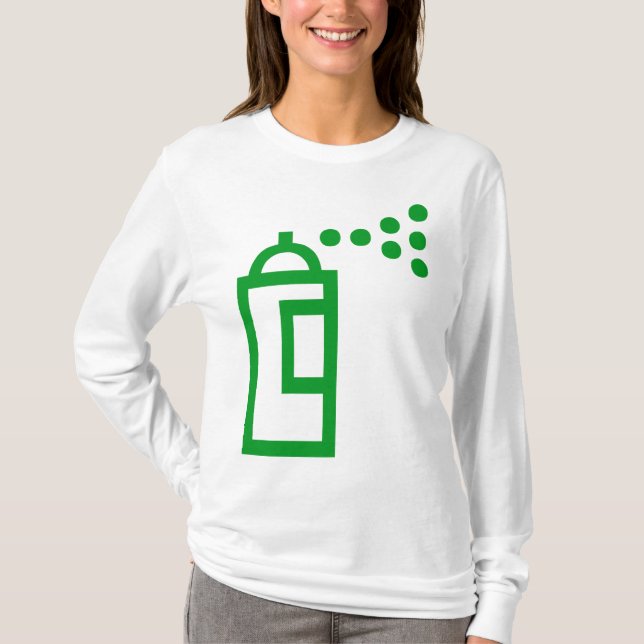 Spray Can-Symbol T-Shirt (Vorderseite)