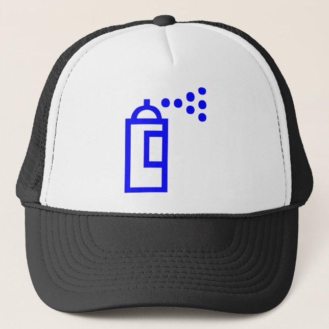 Spray Can-Symbol Truckerkappe (Vorderseite)