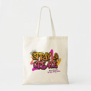 Spray & Create Graffiti Street Art Urban  Tragetasche