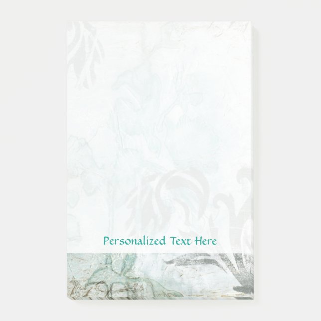 Spray mit nicht verzierter Blume III Post-it Klebezettel (Vorderseite)