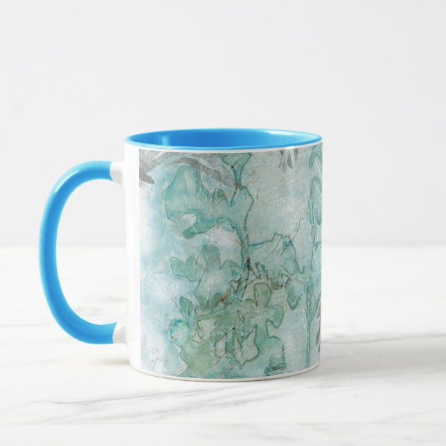 Spray mit nicht verzierter Blume III Tasse (Links)