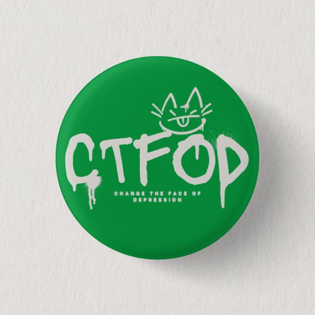 Spray Paint_Cat_CTFOD Advocacy-Taste Button (Vorderseite)