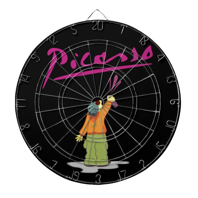 Spray Paint Dartscheibe (vorne)