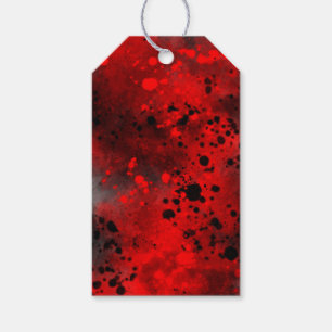Spray Paint Spritzer Effect Gift Tags Geschenkanhänger