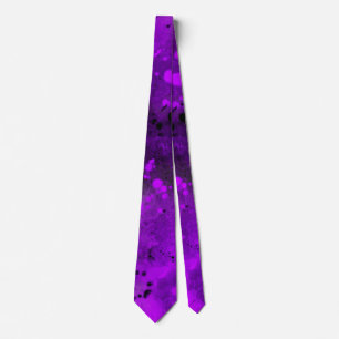 Spray Paint Spritzer Effect Neck Tie Krawatte