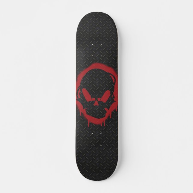 Spray-Schablone Skateboard (Vorne)