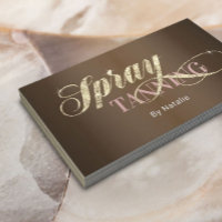 Spray Tanning Gold Typografy Salon Wellness-Center