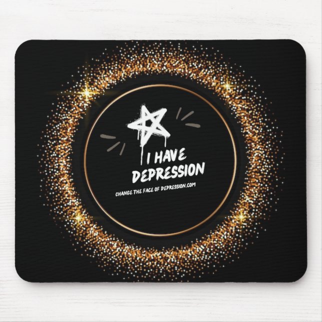 Spraypaint I hat Depression Mousepad (Vorne)