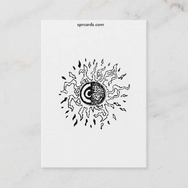 sprcards-fillercard visitenkarte (Vorderseite)