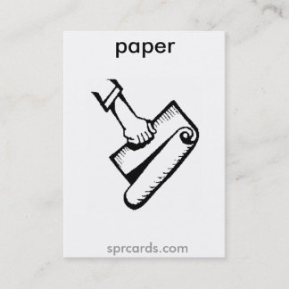 sprcards-papercard visitenkarte